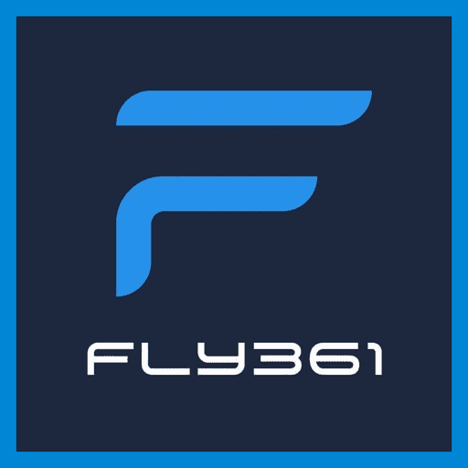 Imagem promocional da FLY361 mostrando a plataforma e suas vantagens